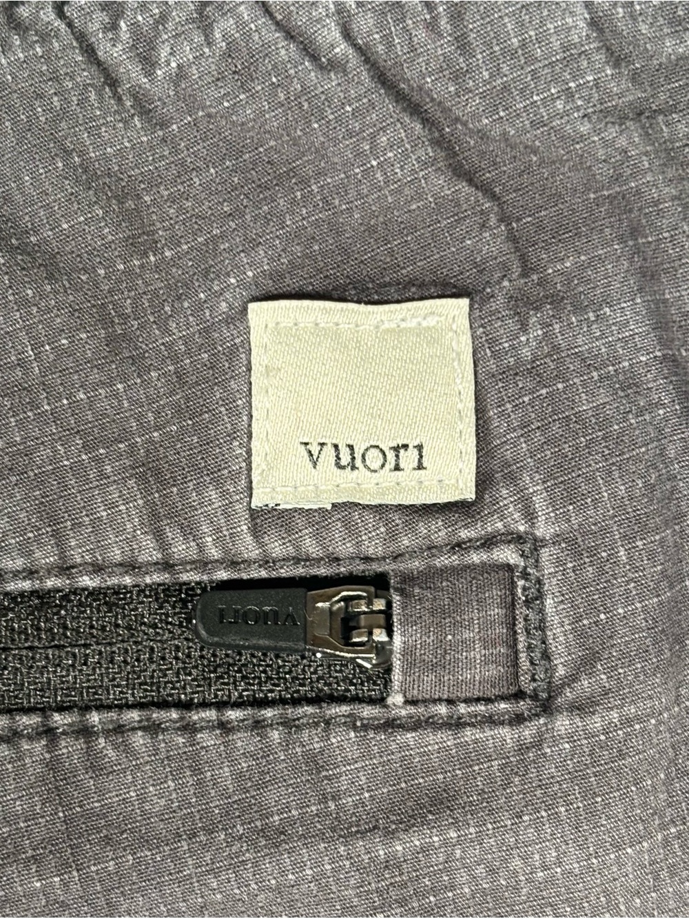 Vuori Ripstop Pants Women’s Size Large Gray Pockets Drawstring Outdoor Hiking - Picture 12 of 14